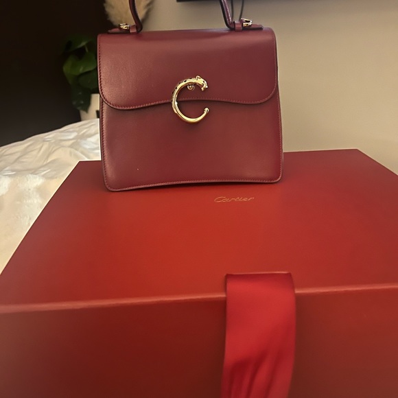 Cartier Top Handle Mini Model Panthere De Cartier - Picture 3 of 6